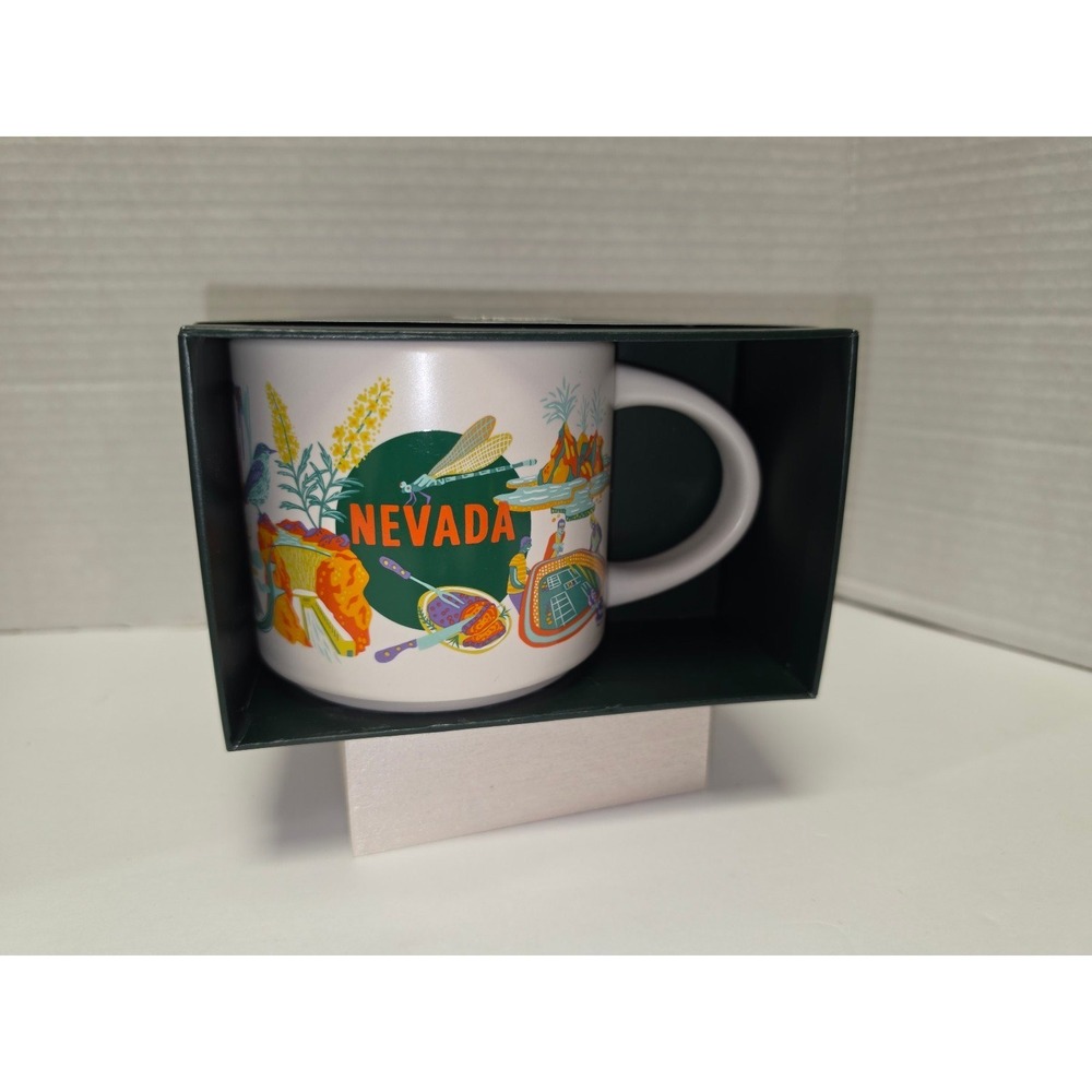 Starbucks‎ 2024 Nevada 14oz Discovery Series ceramic coffee mug